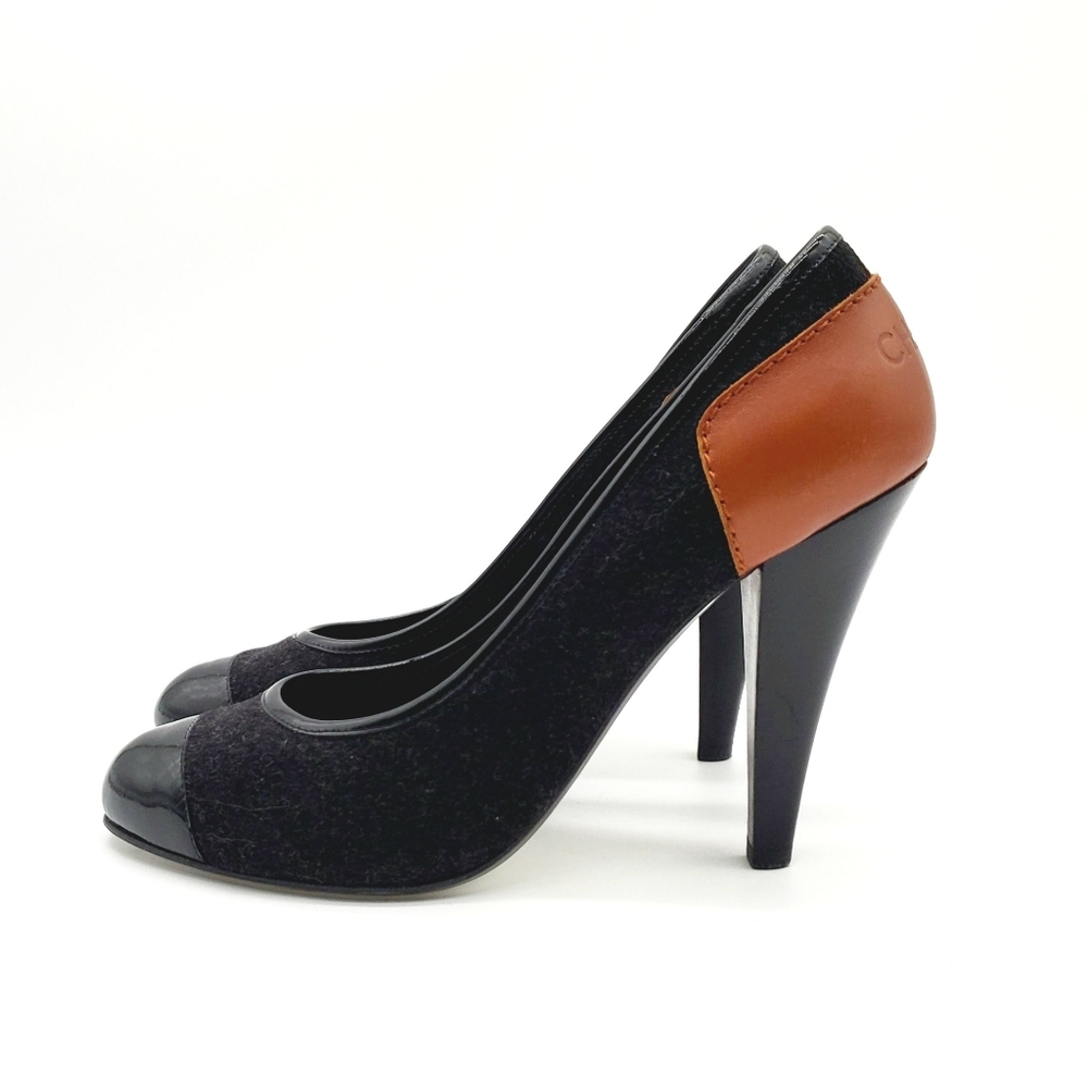 Chanel Wool Heels 40.5